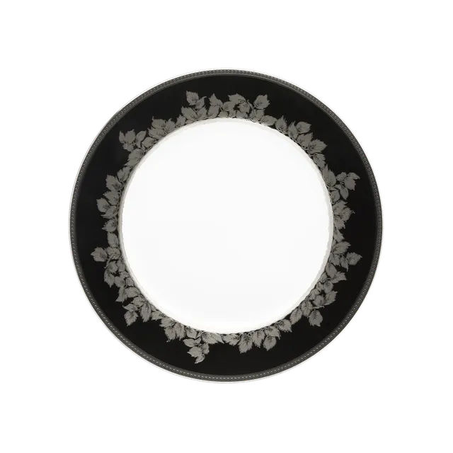 haviland-feuille-de-platine-assiette-dessert-platine image 1
