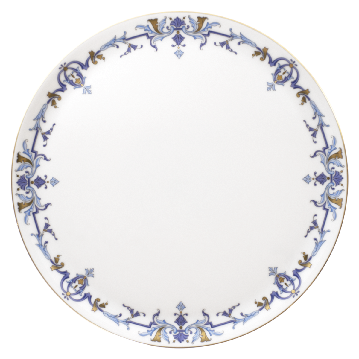 haviland-marthe-ritz-paris-plat-tarte-sur-pied-blanc image 2