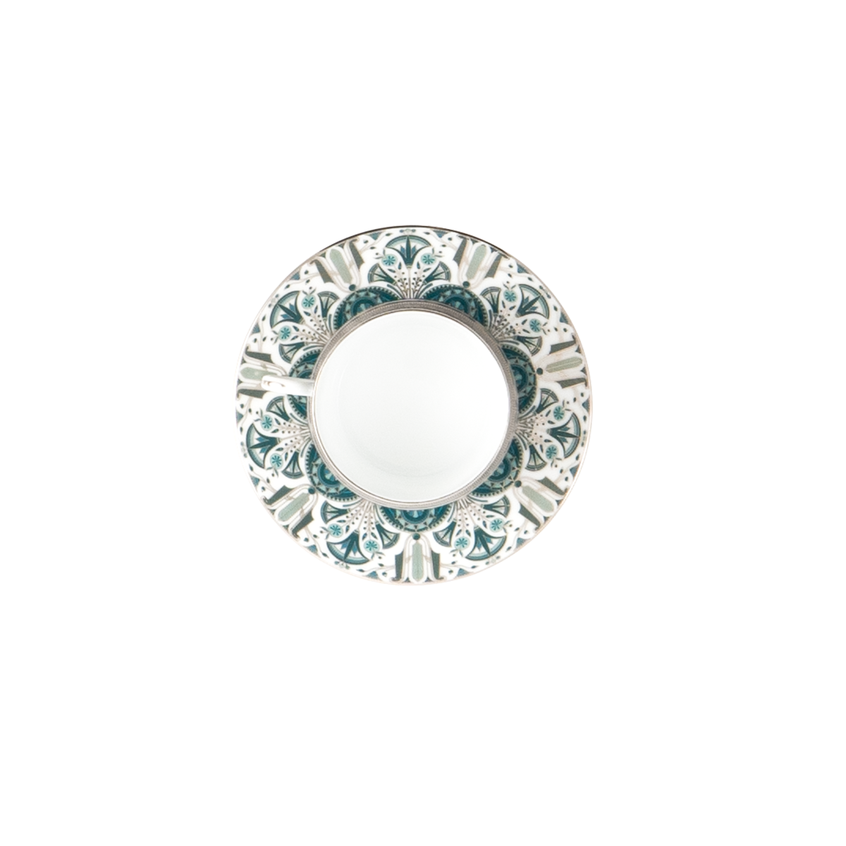 haviland-r-ves-du-nil-tasse-th-soucoupe-vert-platine image 2