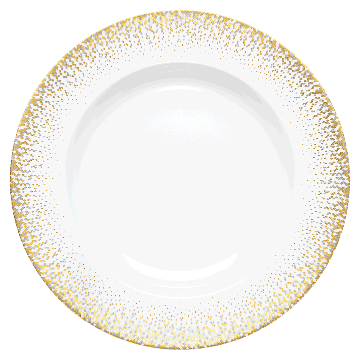 haviland-souffle-d-or-plat-rond-creux-porcelaine image 1