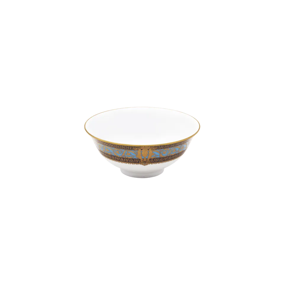 haviland-salon-murat-bol-riz-bleu-ciel-or-porcelaine image 1