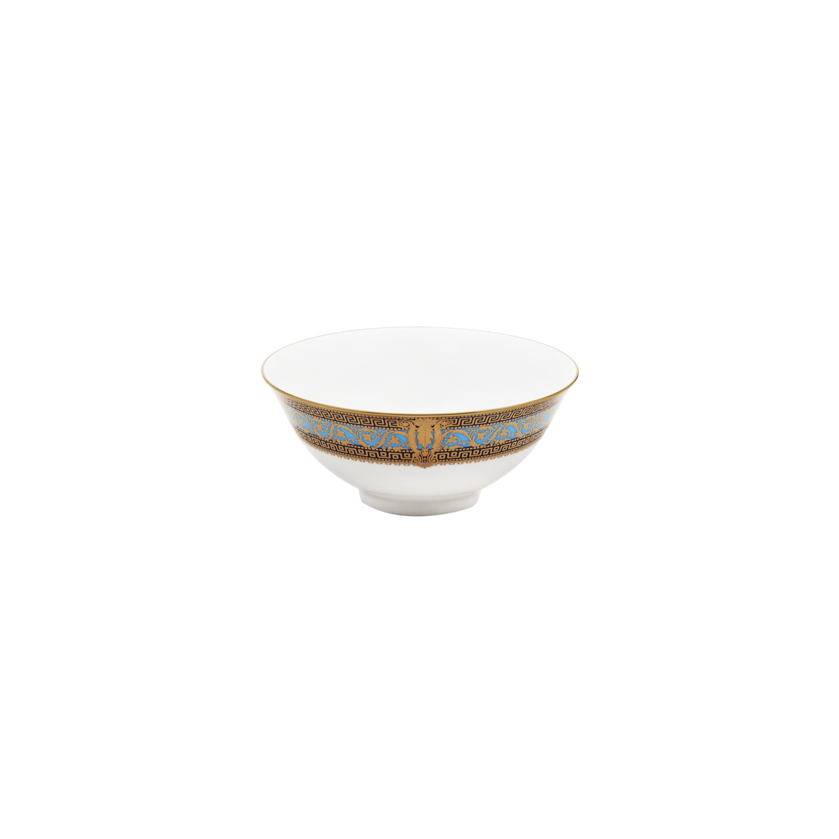 haviland-salon-murat-bol-soupe-bleu-ciel-or-porcelaine image 1
