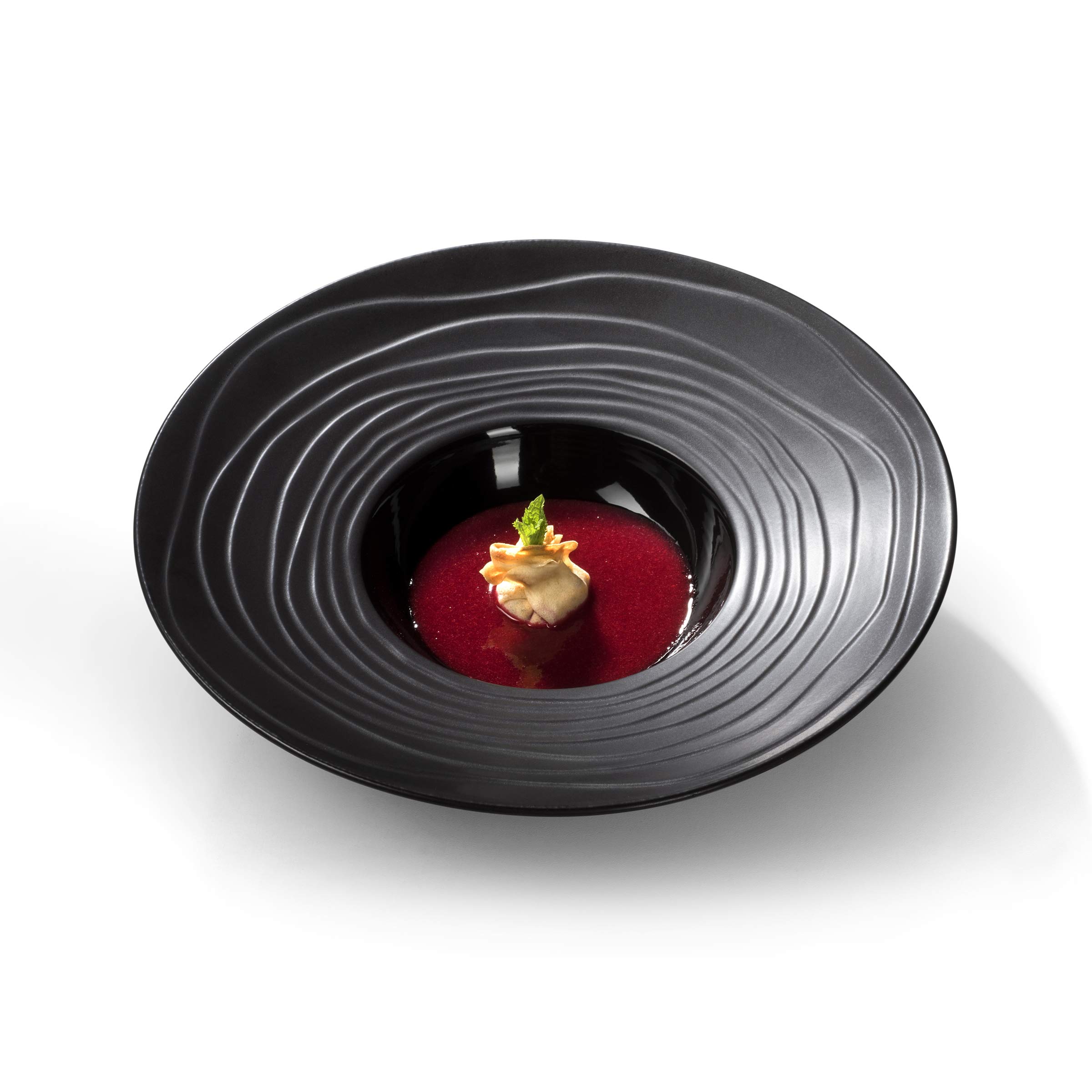 m-dard-de-noblat-escale-assiette-plate-gr-s-noir-27-5-cm-lot-6 image 3