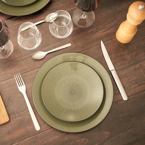 m-dard-de-noblat-hypnose-kaki-assiette-plate-27-cm-gr-s-lot-6-vert image 8
