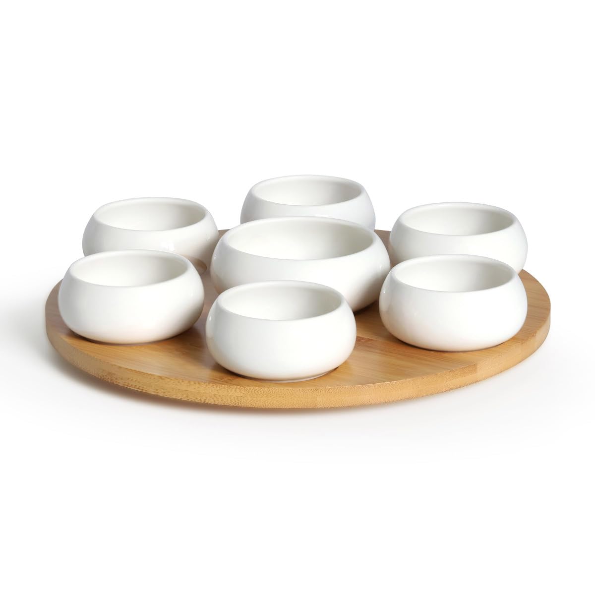 m-dard-de-noblat-tapas-plateau-7-coupelles-d7-5-cm-blanc image 1
