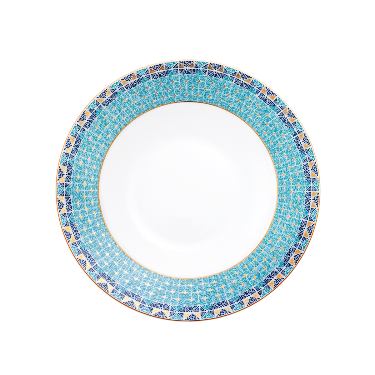 haviland-portofino-assiette-creuse-aile-en-porcelaine image 1
