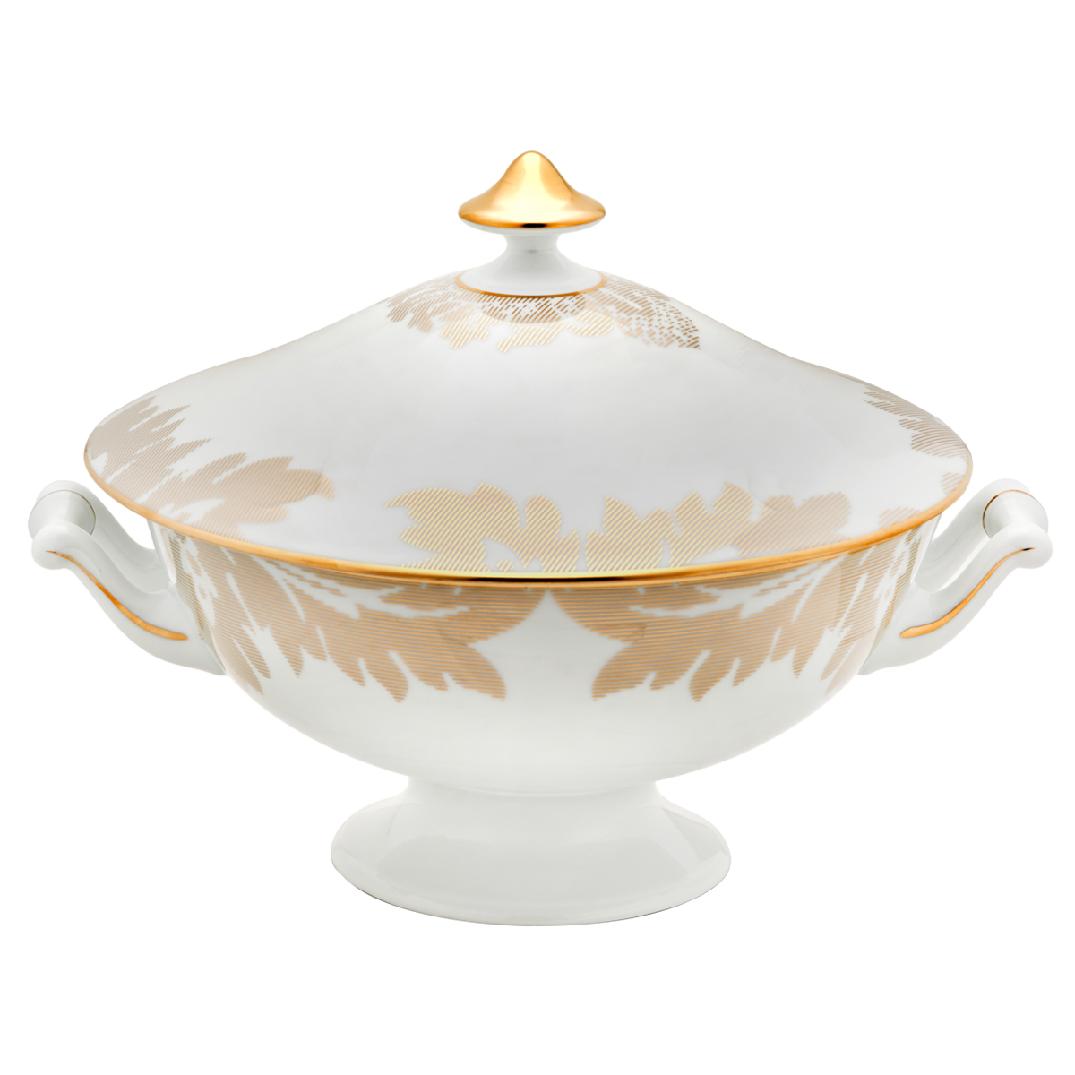 haviland-damass-ritz-paris-soupi-re-blanc image 1