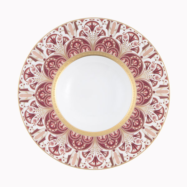 haviland-r-ves-du-nil-assiette-creuse-pourpre-or image 1