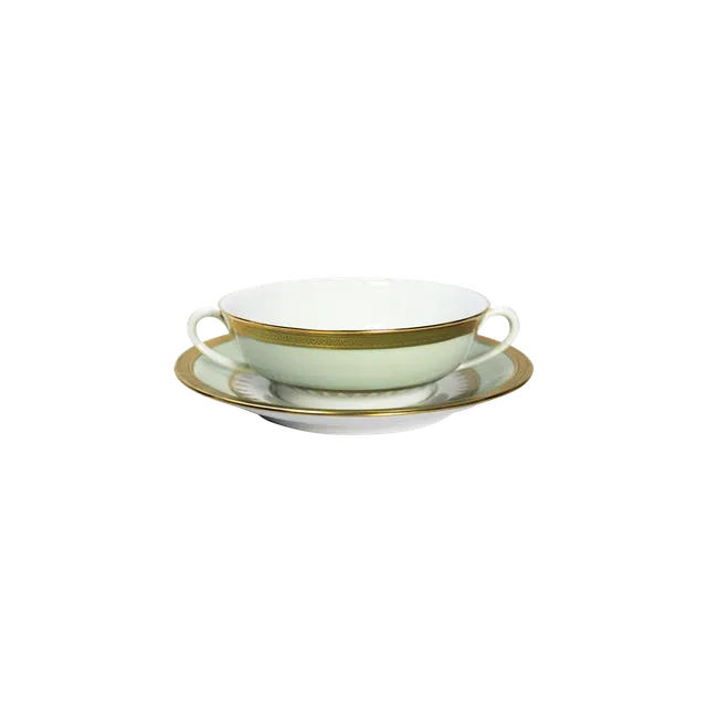 haviland-oasis-bol-bouillon-soucoupe-porcelaine-blanc image 1