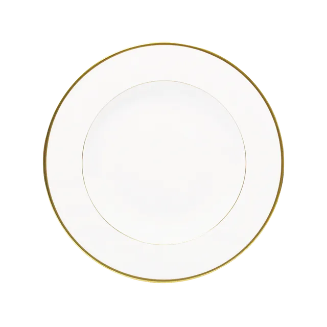 haviland-orsay-assiette-creuse-aile-or-porcelaine image 1