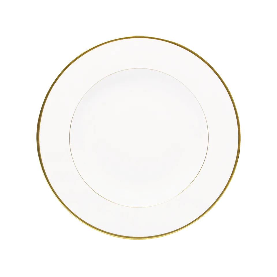 haviland-orsay-assiette-creuse-aile-or-porcelaine image 1