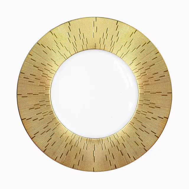 haviland-infini-assiette-d-ner-or-porcelaine-limoges image 1