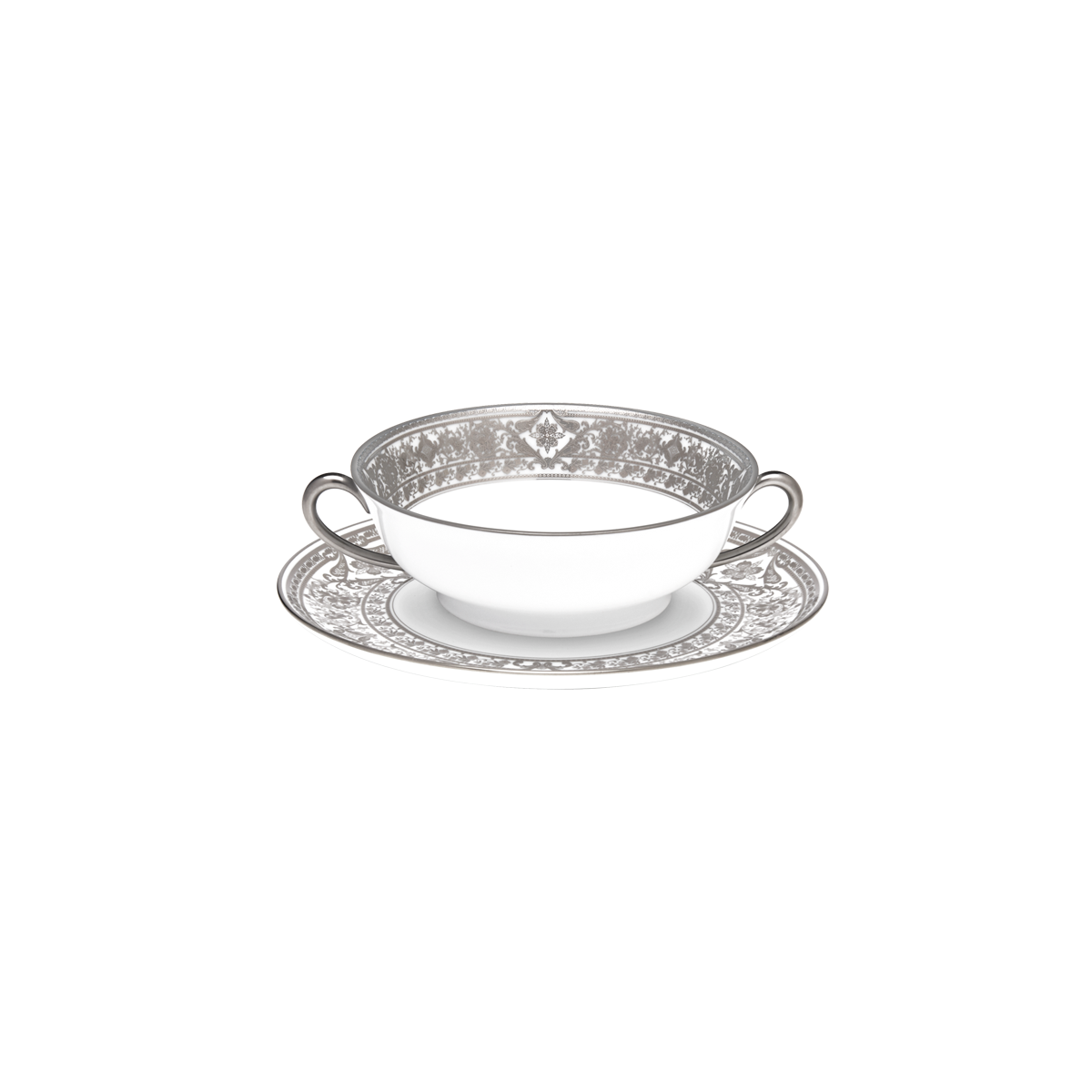 haviland-matignon-bol-bouillon-porcelaine-blanc-platine image 1