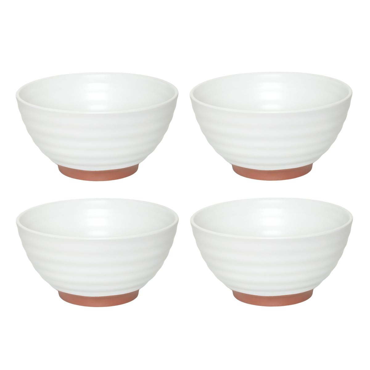 m-dard-de-noblat-fuji-bol-ramen-18-cm-terra-cotta-lot-4-gr-s image 1