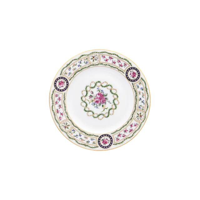 haviland-louveciennes-assiette-pain-porcelaine-blanche image 1