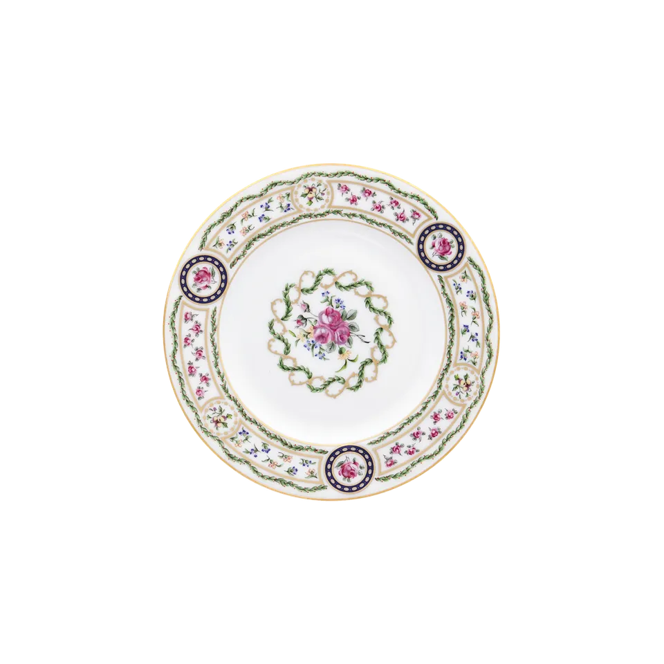 haviland-louveciennes-assiette-pain-porcelaine-blanche image 1