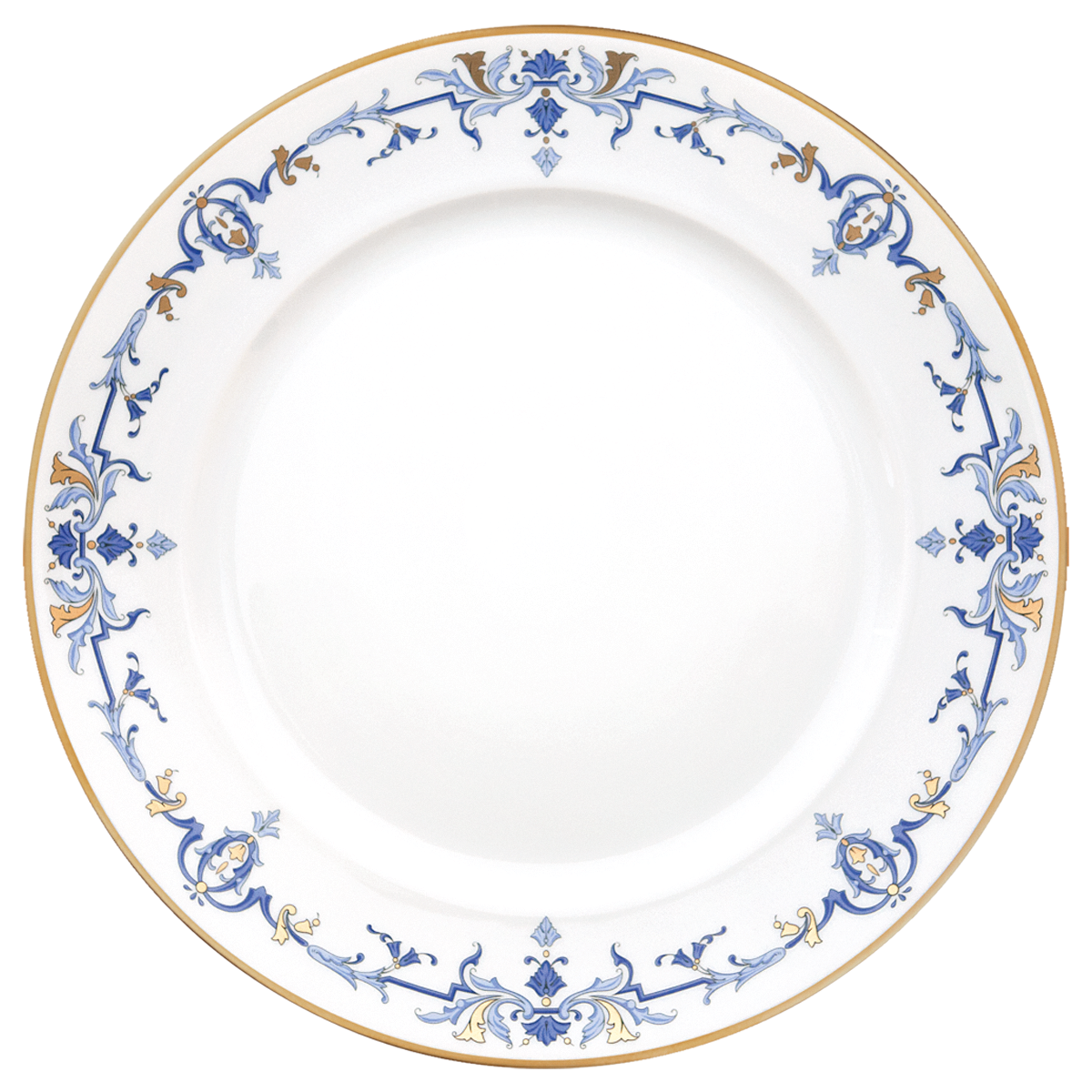 haviland-marthe-ritz-paris-plat-rond-porcelaine-blanc image 1