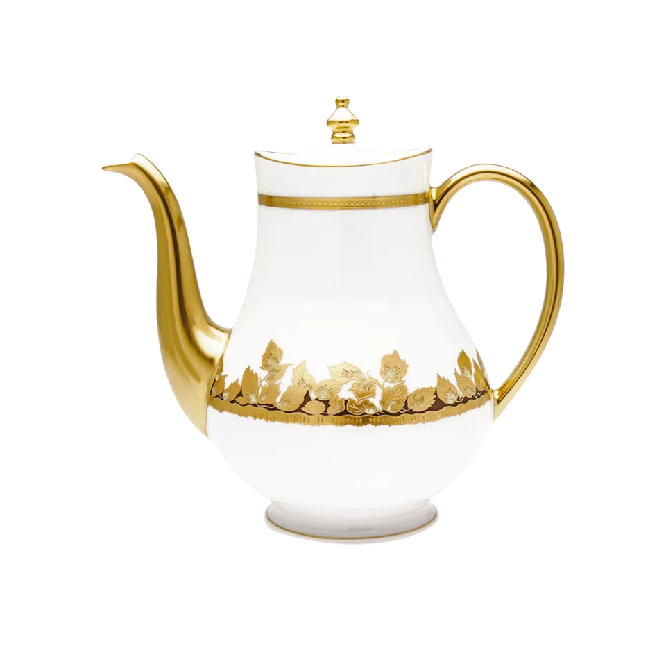 haviland-feuille-d-or-verseuse-porcelaine-dor-e image 1