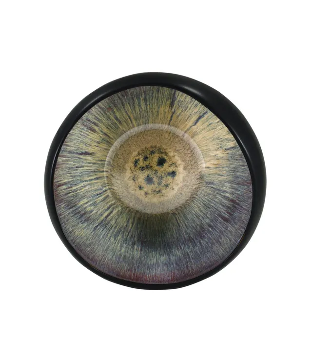 m-dard-de-noblat-gao-saladier-20-cm-gr-s-noir-vert-artisanal image 1