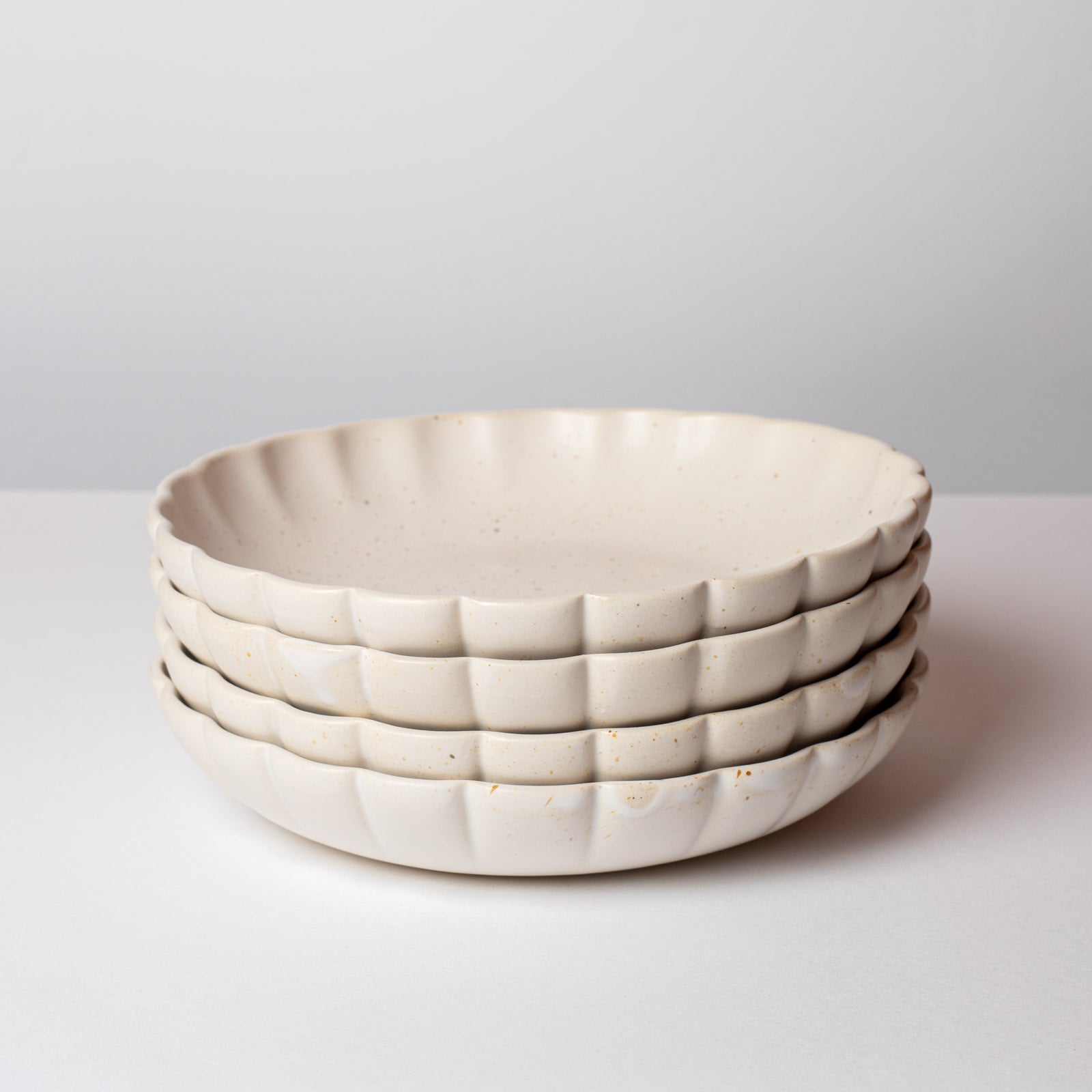 jeda-c-ramique-bowl-fleurs-bol-set-de-4-22-cm-blanc image 1