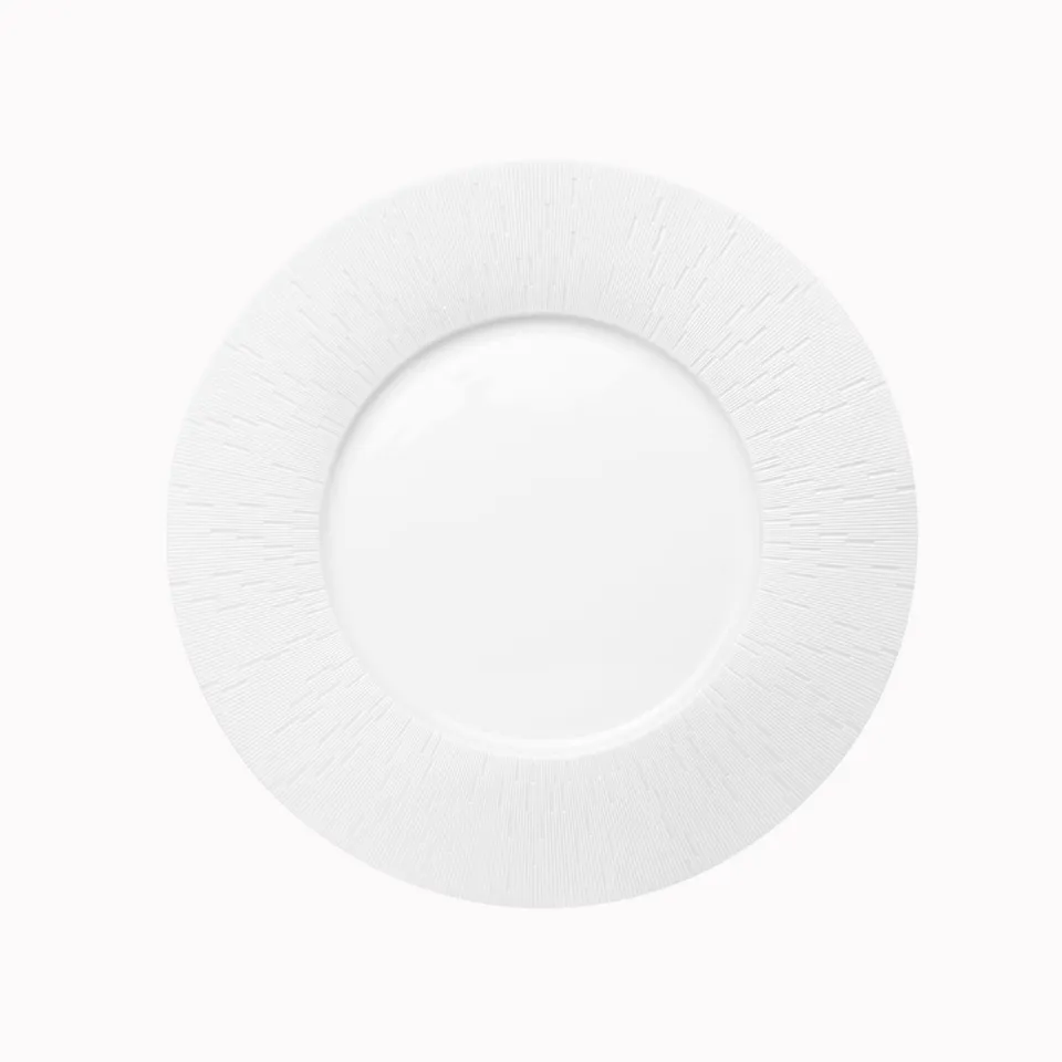 haviland-infini-assiette-dessert-blanc-porcelaine image 1