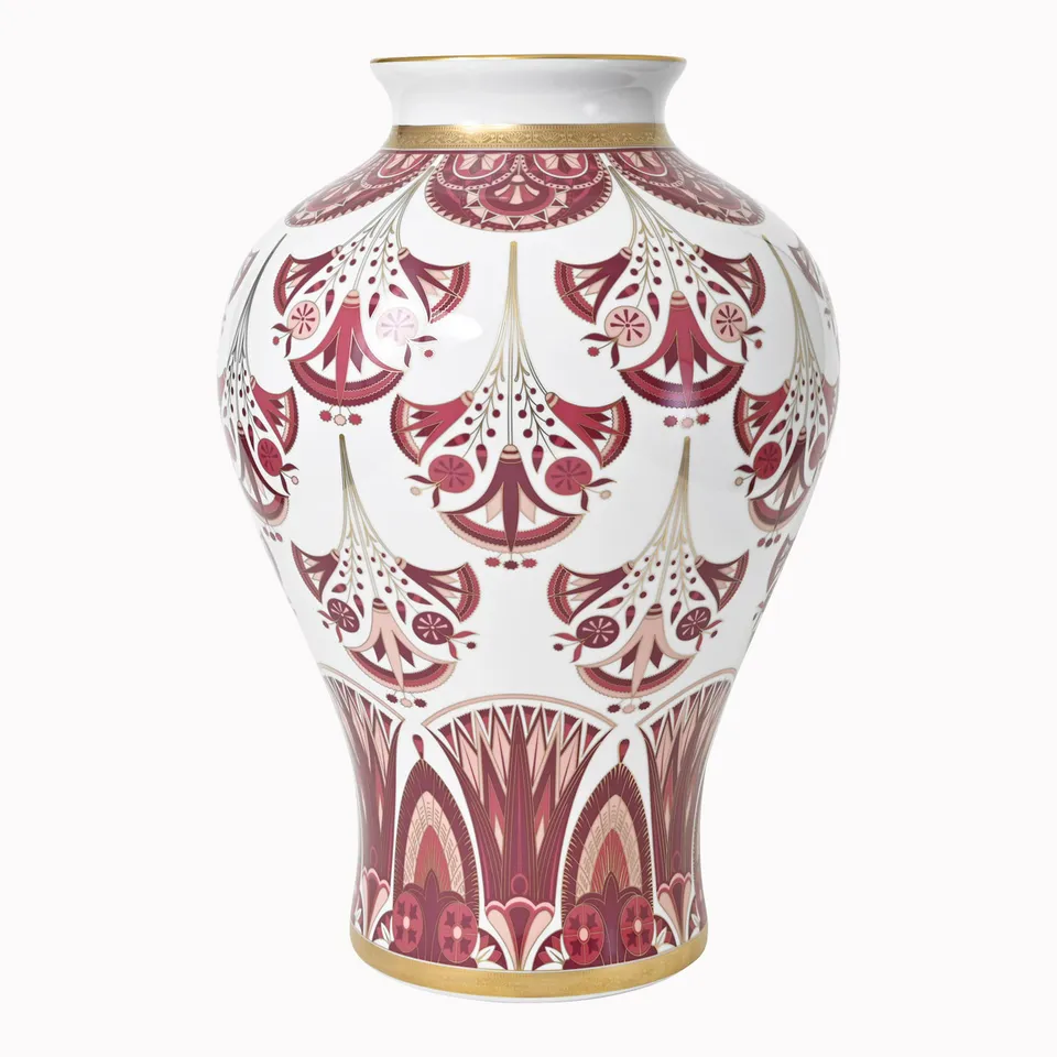 haviland-r-ves-du-nil-vase-prestige-pourpre-or-porcelaine image 1
