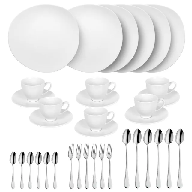 m-dard-de-noblat-sven-service-dessert-go-ter-porcelaine-blanc-30-pi-ces image 1