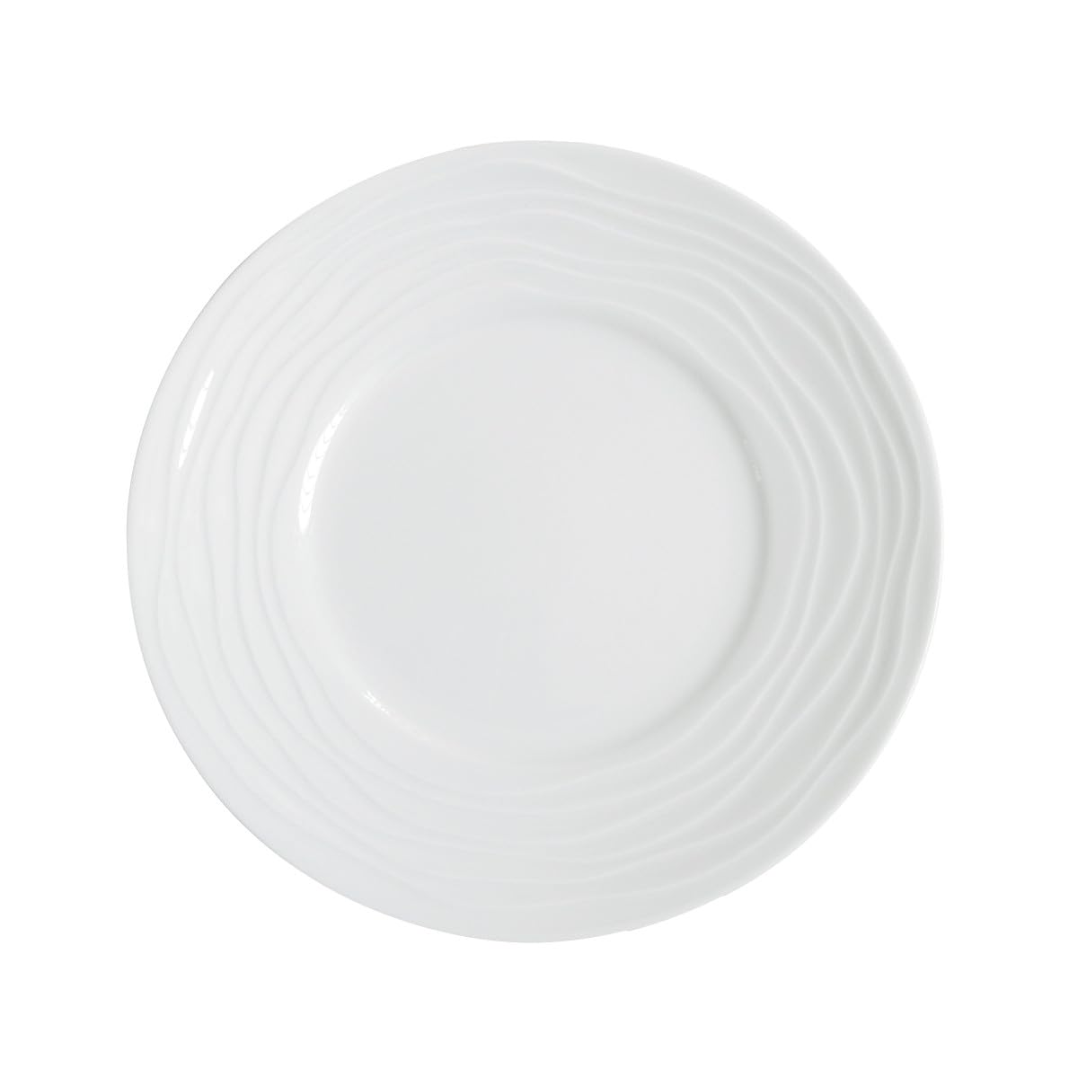 m-dard-de-noblat-onde-assiette-dessert-porcelaine-blanc-lot-6 image 1