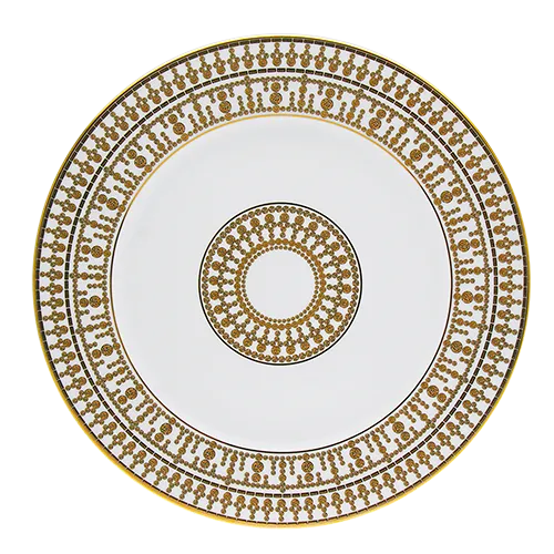 haviland-tiara-assiette-pr-sentation-blanc-or-porcelaine image 1