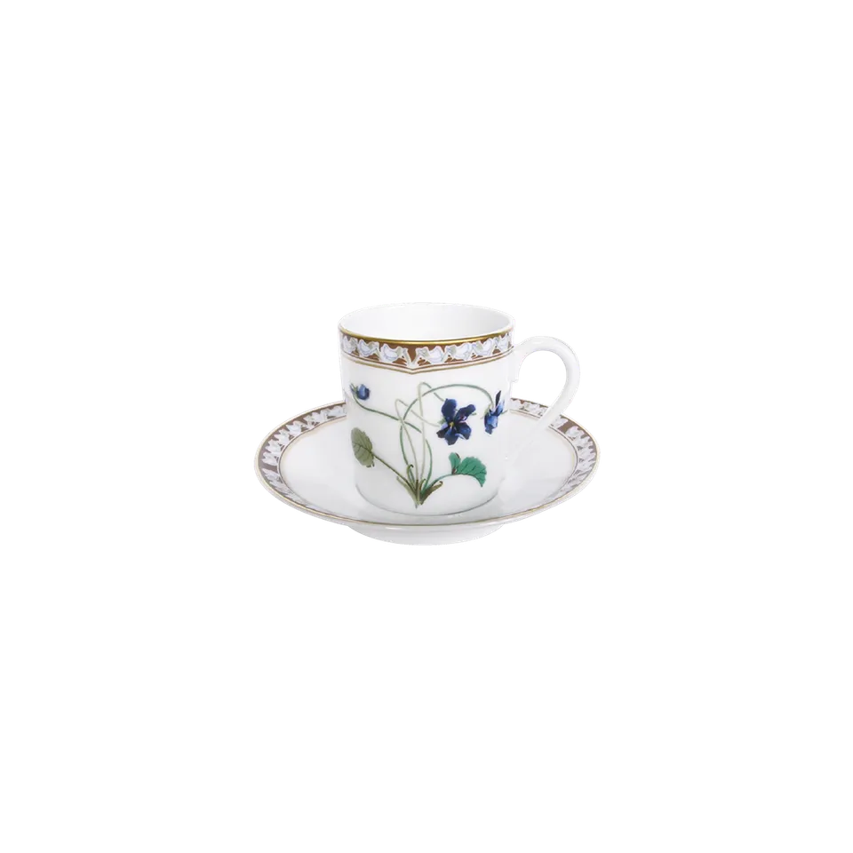 haviland-imp-ratrice-eug-nie-tasse-caf-soucoupe-porcelaine image 1