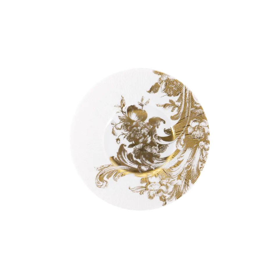 haviland-stanislas-assiette-pain-porcelaine-filet-or image 1