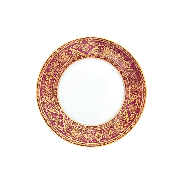 haviland-matignon-assiette-g-teau-cerise-or-porcelaine image 1