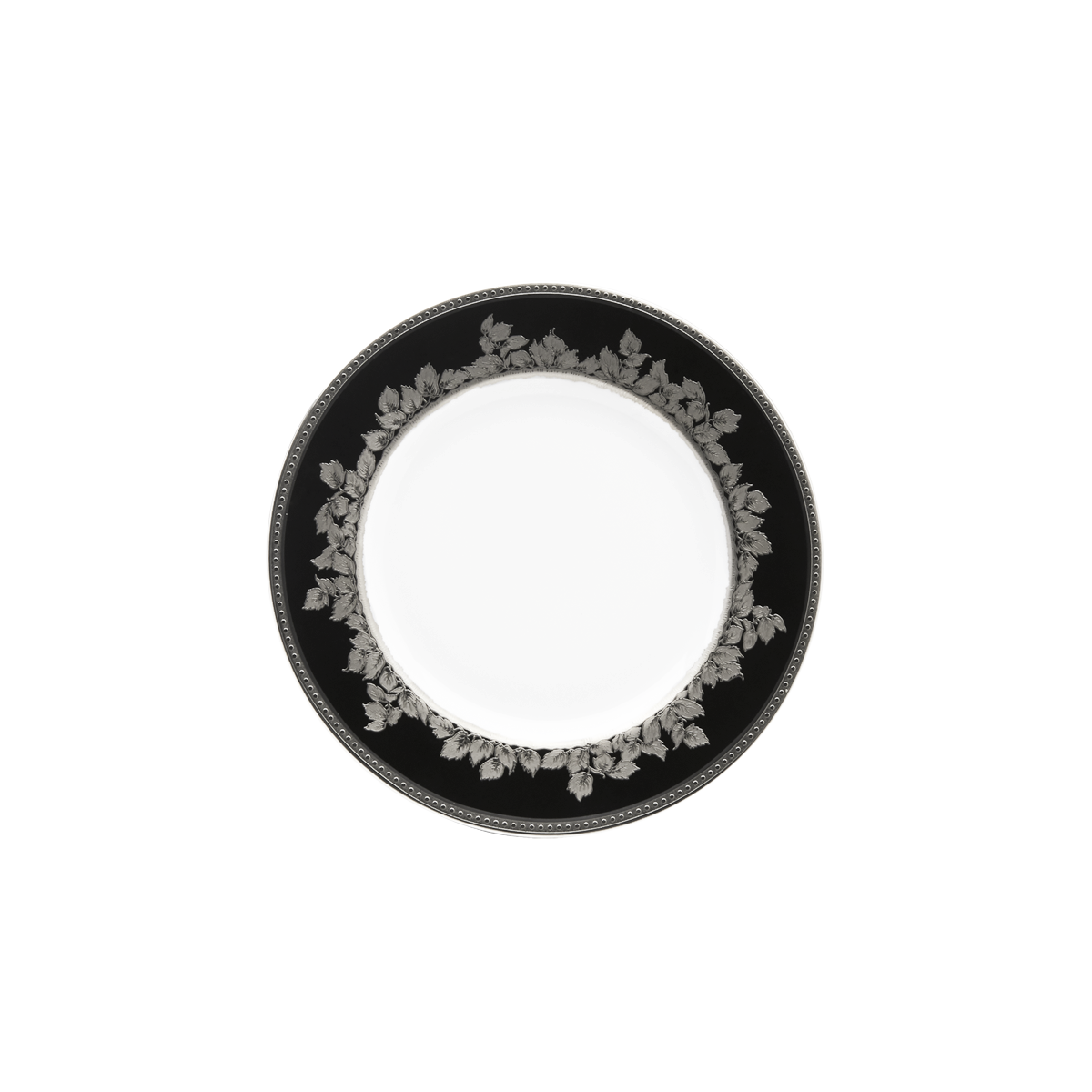 haviland-feuille-de-platine-assiette-pain-porcelaine-limoges image 1