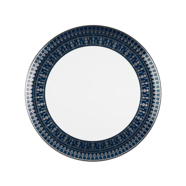 haviland-tiara-plat-tarte-bleu-de-prusse-platine-porcelaine image 1