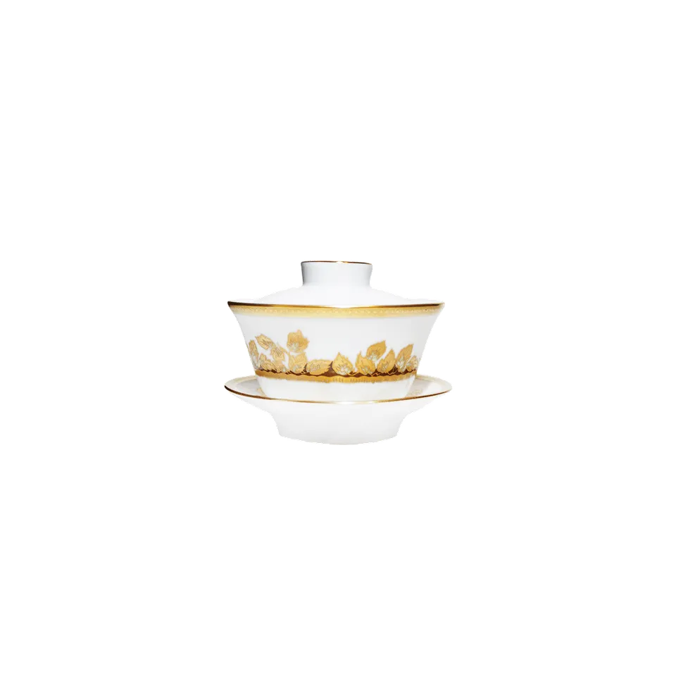 haviland-feuille-d-or-tasse-th-chinoise-porcelaine-dor-e image 1