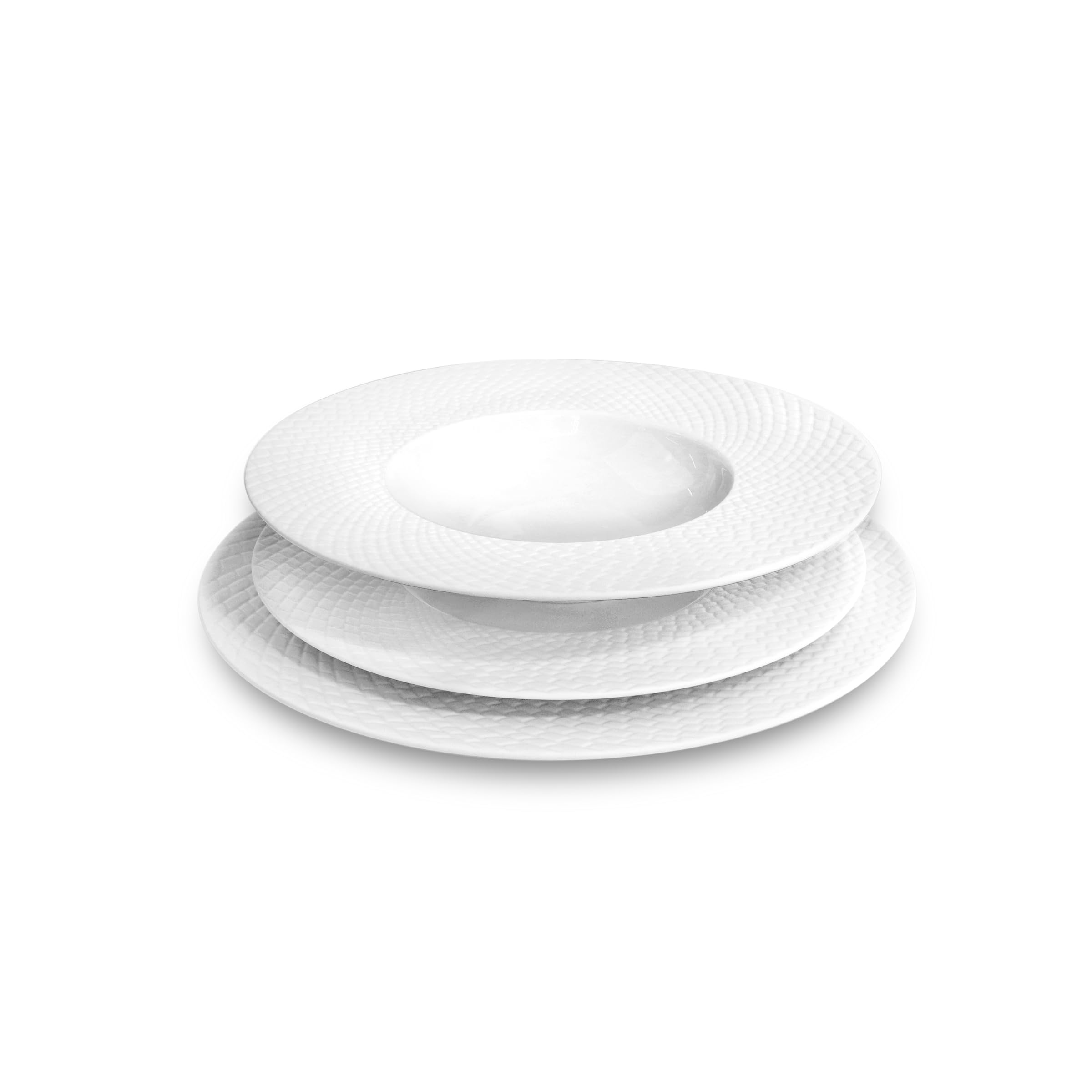 m-dard-de-noblat-sherane-lot-6-assiettes-dessert-porcelaine-blanc image 2