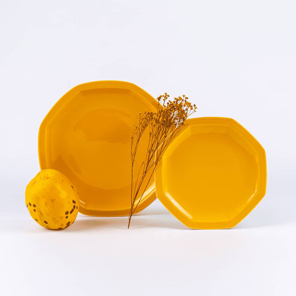 ogre-la-fabrique-intemporelle-assiette-plate-jaune-24-5-cm image 2