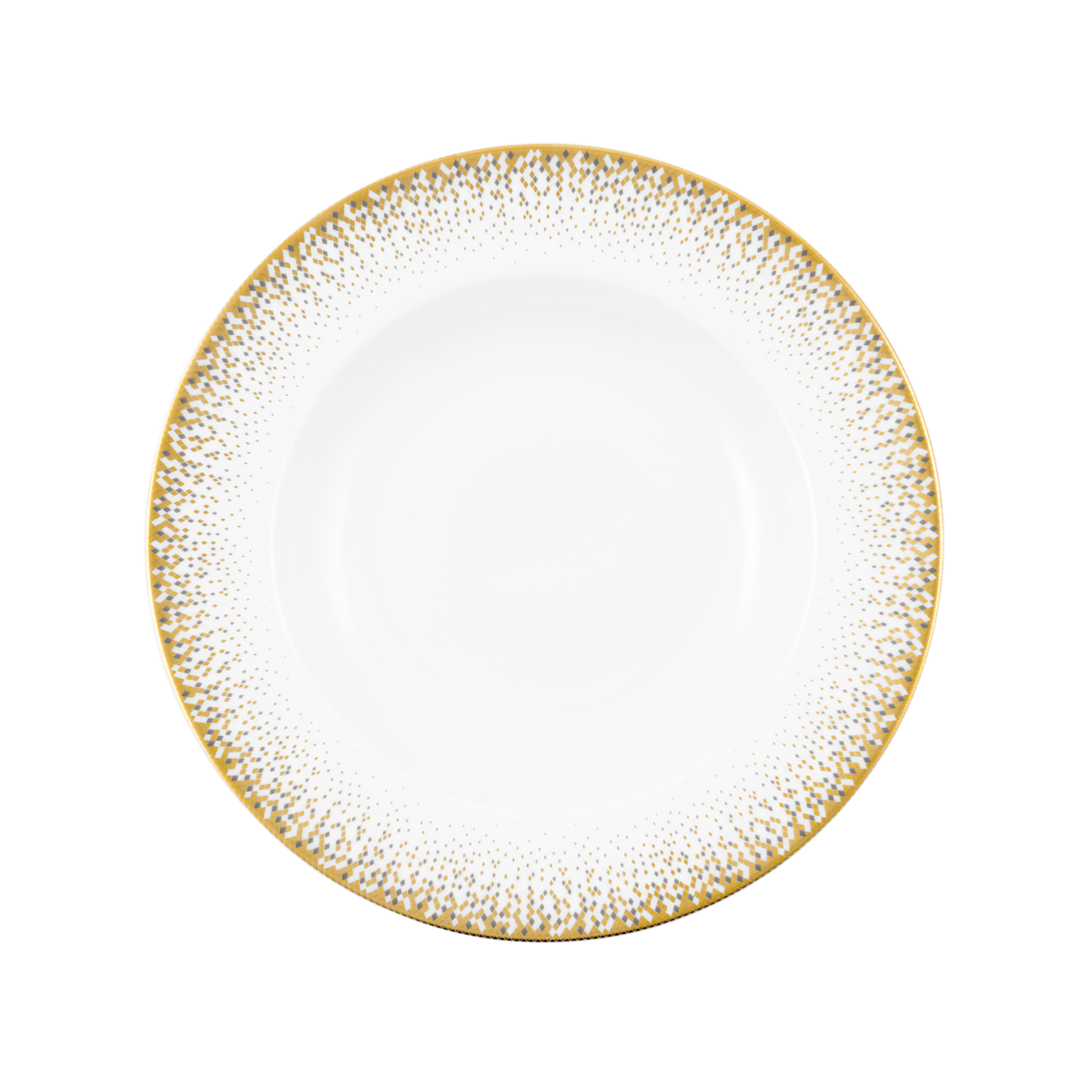 haviland-souffle-d-or-assiette-creuse-aile-porcelaine-blanche image 1