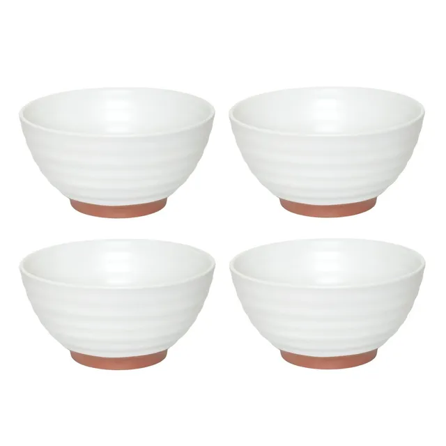 m-dard-de-noblat-fuji-bol-ramen-18-cm-terra-cotta-lot-4-gr-s image 1