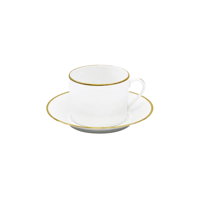 haviland-orsay-tasse-d-jeuner-et-soucoupe-or-porcelaine image 1