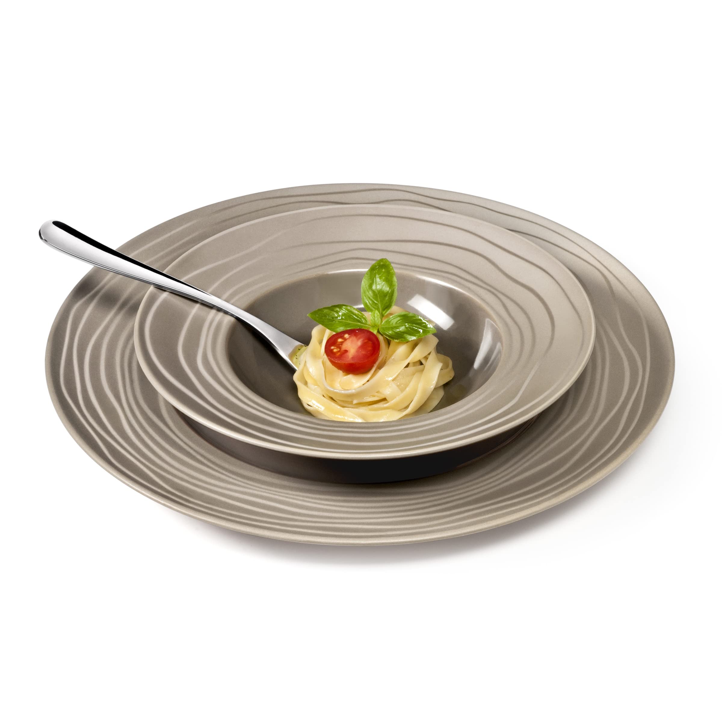 m-dard-de-noblat-escale-nature-assiette-pr-sentation-31-5-cm-terre-lot-3 image 2