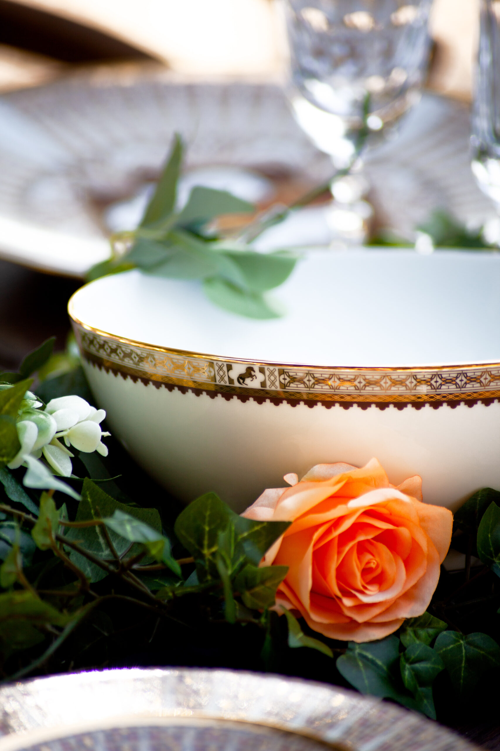 haviland-cavalier-royal-saladier-porcelaine-blanc image 2