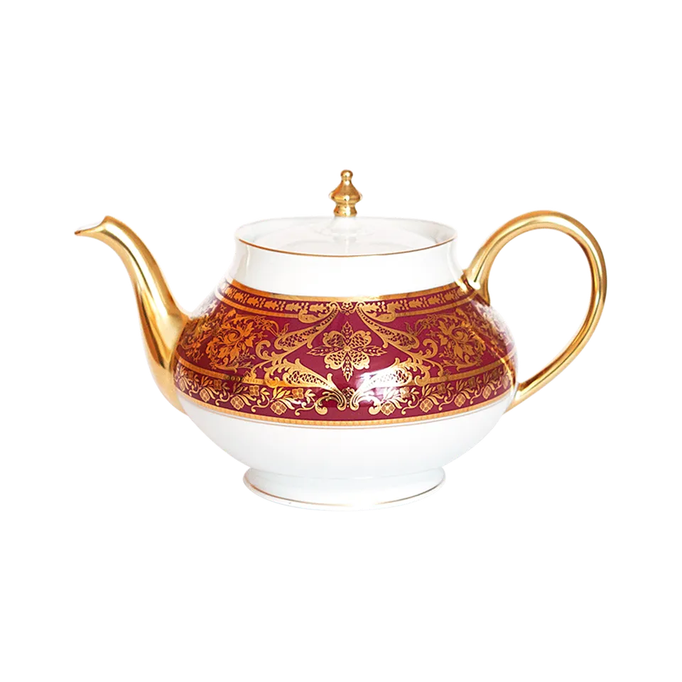 haviland-matignon-th-i-re-boule-porcelaine-cerise-or image 1