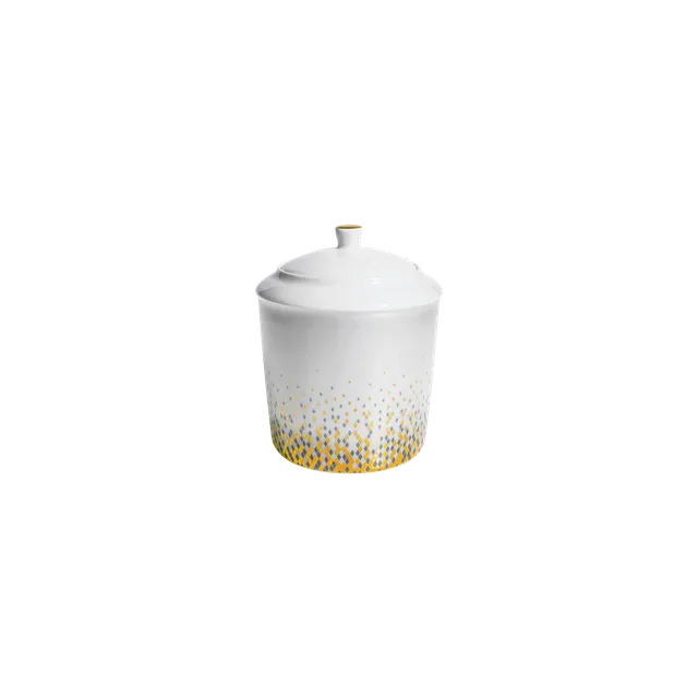haviland-souffle-d-or-sucrier-porcelaine-avec-couvercle-or image 1