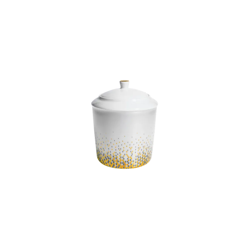 haviland-souffle-d-or-sucrier-porcelaine-avec-couvercle-or image 1