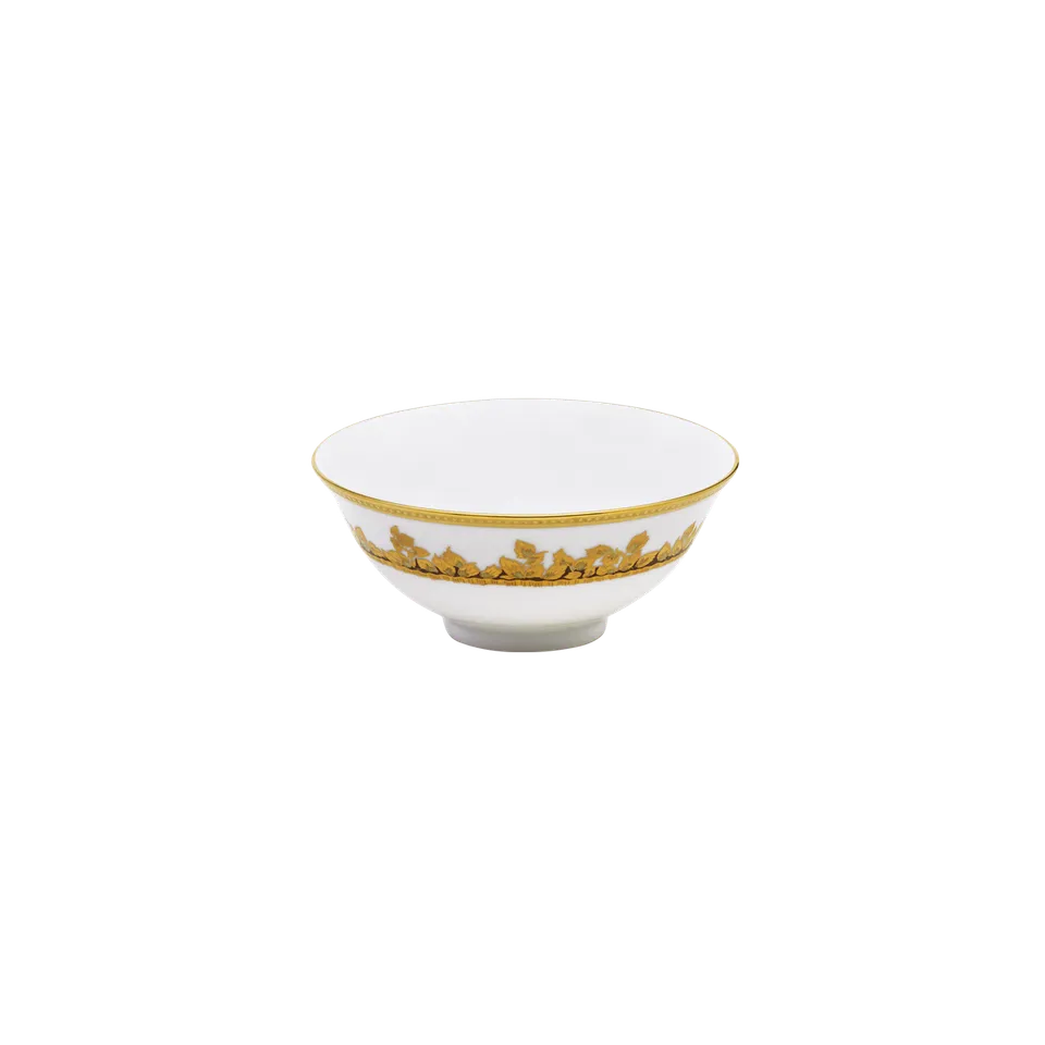 haviland-feuille-d-or-bol-riz-porcelaine-dor image 1