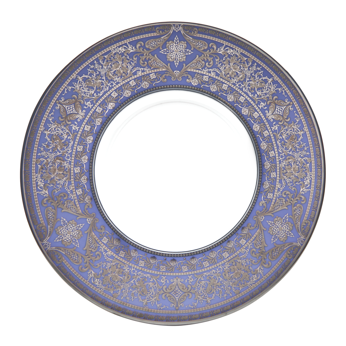 haviland-matignon-assiette-d-ner-lavande-platine-porcelaine image 1