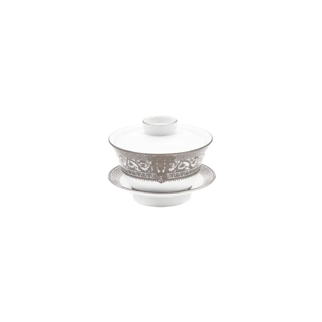 haviland-salon-murat-tasse-th-soucoupe-porcelaine-blanc-platine image 1