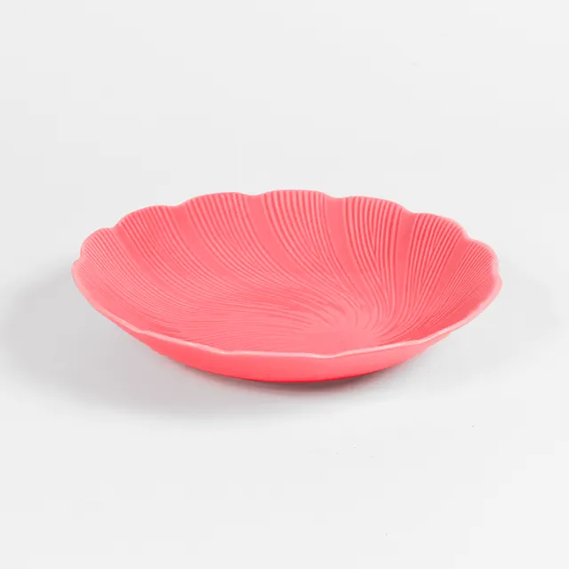 ogre-la-fabrique-tahiti-assiette-creuse-porcelaine-terracotta-22cm image 1