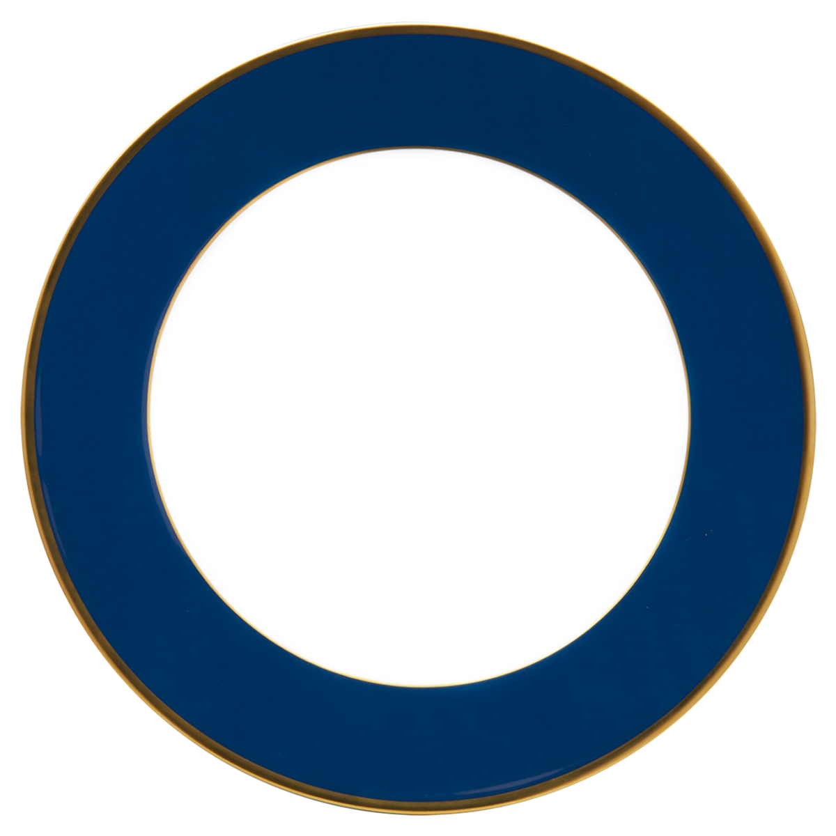 haviland-h-ritage-assiette-de-pr-sentation-bleu-or image 1